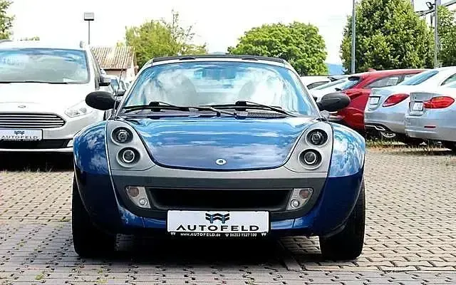 Usata Smart Roadster 82 CV (60 kW) 2006 Blu Cabrio
