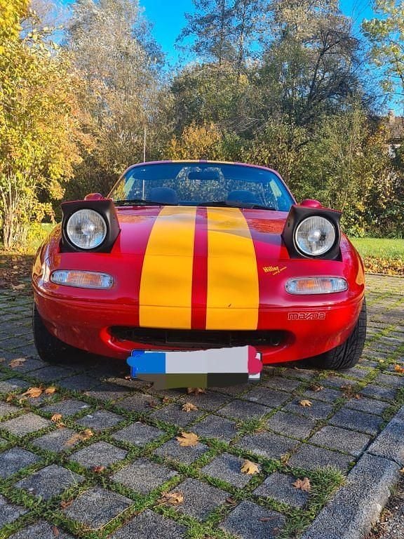 Gebraucht Mazda MX5 116 PS (85 kW) 1992 Rot Cabrio