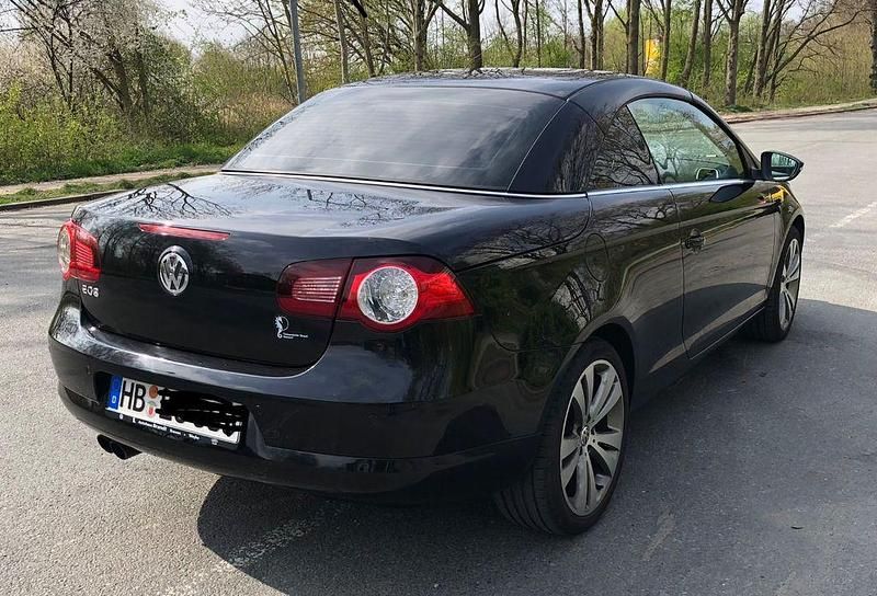 Gebraucht VW Eos Edition 200 PS (147 kW) 2009 Schwarz Cabrio