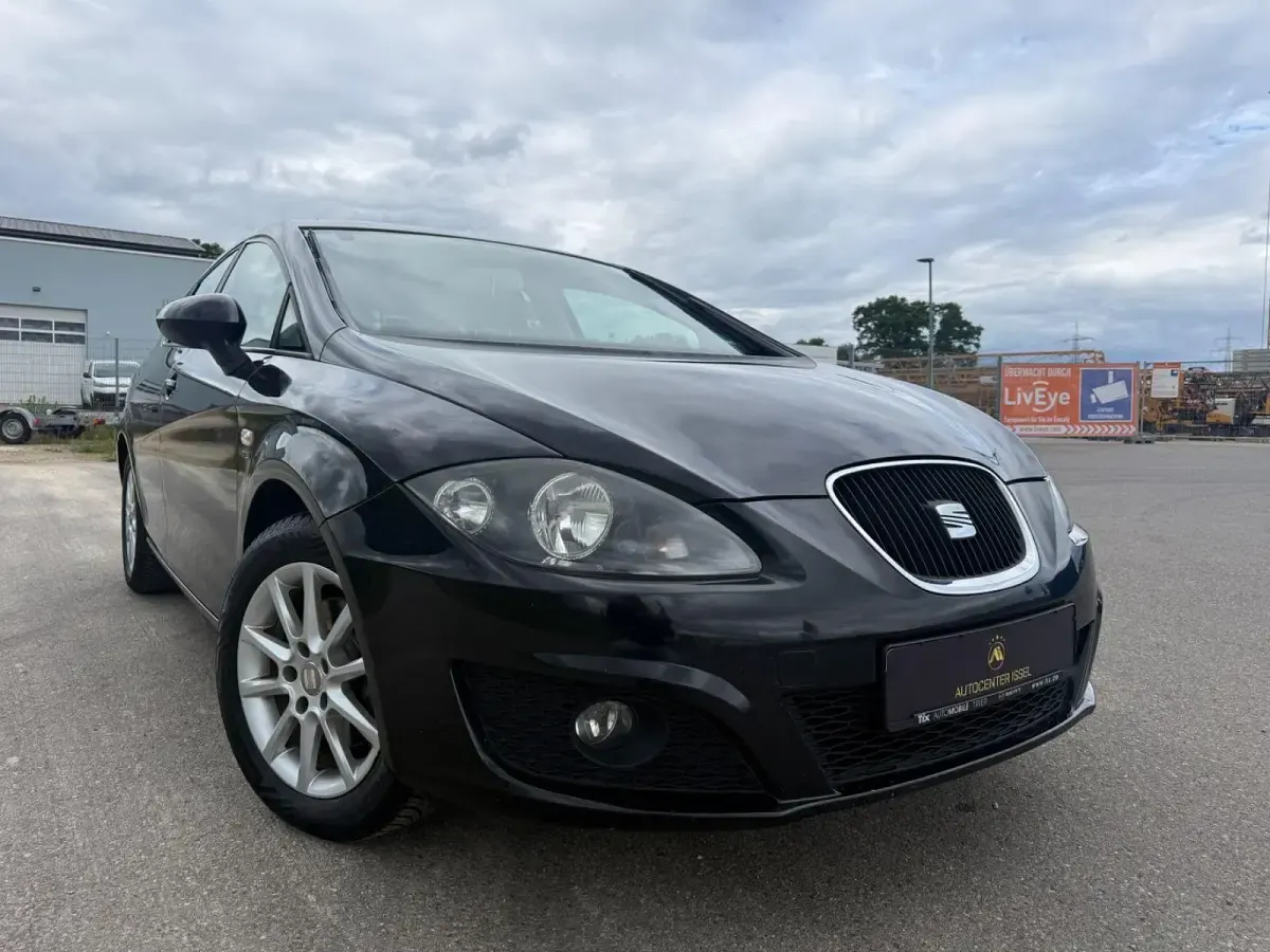 Gebraucht Seat Leon Stylance 125 PS (91 kW) 2010 Schwarz Kleinwagen