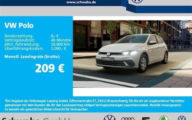 Grau Neu 2025 VW Polo Limousine | 18.990 € (Guter Preis) - Bild 1/4