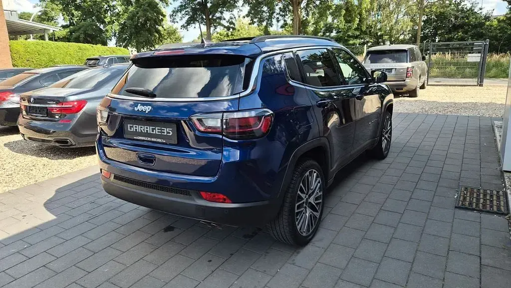 Gebraucht Jeep Compass 80th Anniversary 150 PS (110 kW) 2022 Blau SUV