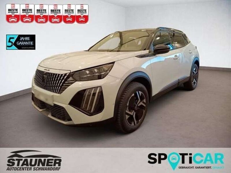 Okenit weiß/dach schwarz Gebraucht 2024 Peugeot 2008 GT SUV | 21.980 € (Guter Preis) - Bild 1/4