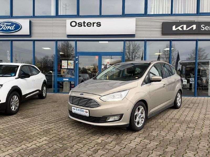 Titangrau metallic Gebraucht 2016 Ford C-MAX Titanium Van / Kleinbus | 8.900 € (Etwas zu teuer) - Bild 1/4