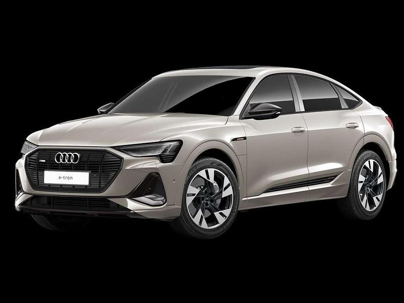 Beige Gebraucht 2021 Audi e-tron Sportback S-Line SUV | 31.700 € (Guter Preis) - Bild 1/4