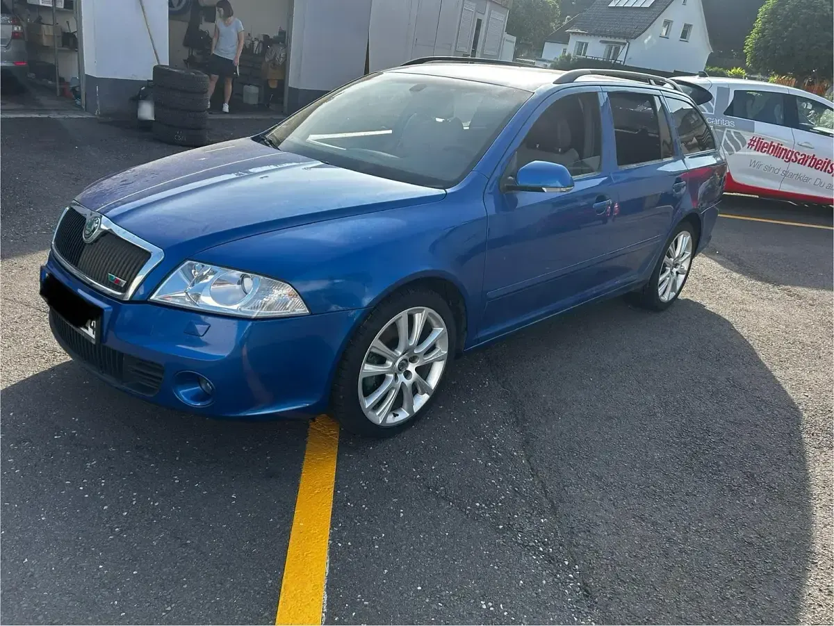 Gebraucht Skoda Octavia vRS 200 PS (147 kW) 2006 Blau Kombi