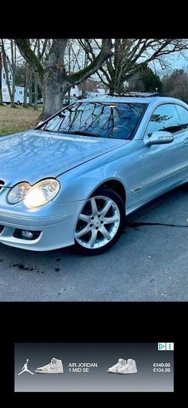 Gebraucht Mercedes CLK280 231 PS (169 kW) 2007 Silber Coupé