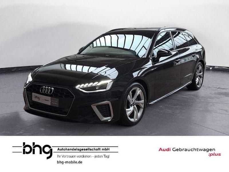 Schwarz Gebraucht 2022 Audi A4 S-Line Kombi | 27.930 € (Fairer Preis) - Bild 1/4