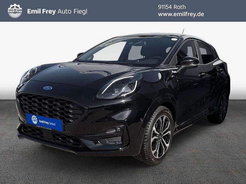 Schwarz Gebraucht 2023 Ford Puma Gen-E ST-Line SUV | 20.490 € (Fairer Preis) - Bild 1/4