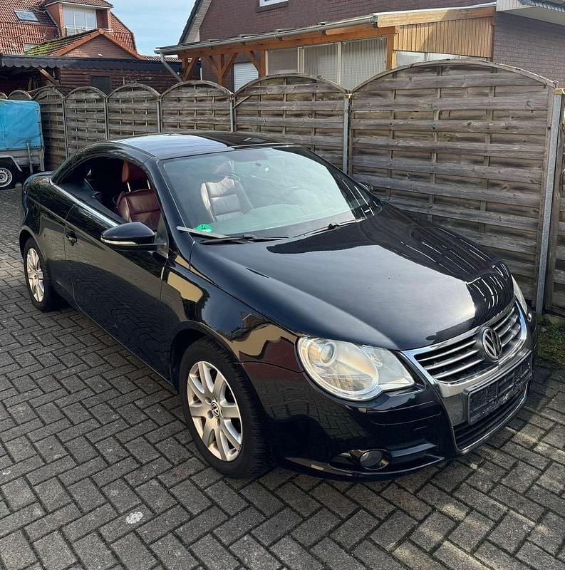 Gebraucht VW Eos Exclusive 140 PS (102 kW) 2010 Schwarz Cabrio