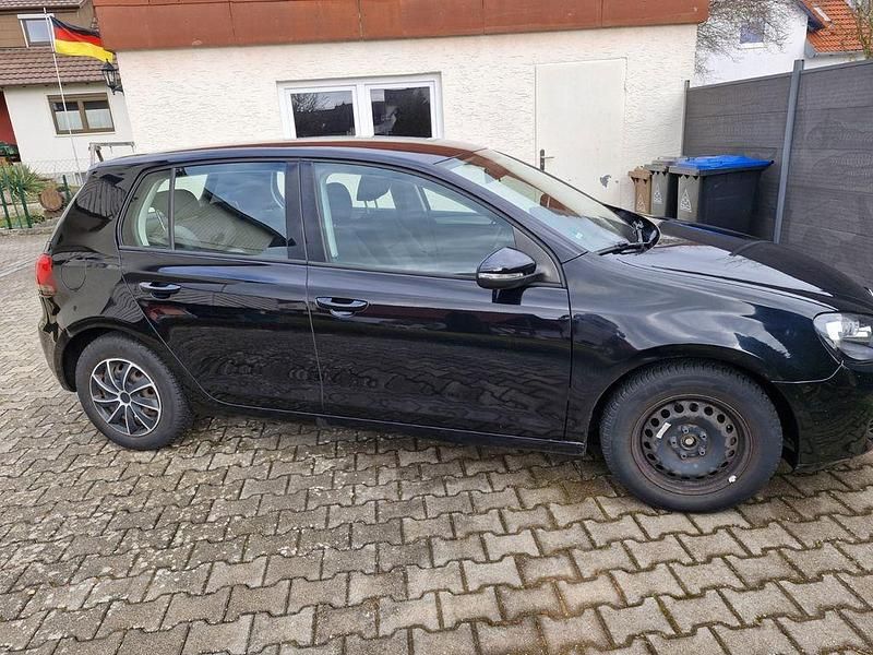 Gebraucht VW Golf VI Trendline 80 PS (58 kW) 2010 Schwarz Kleinwagen