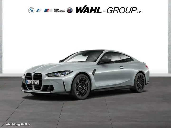 Grau Gebraucht 2021 BMW M4 Shadowline Coupé | 64.870 € (Fairer Preis) - Bild 1/4
