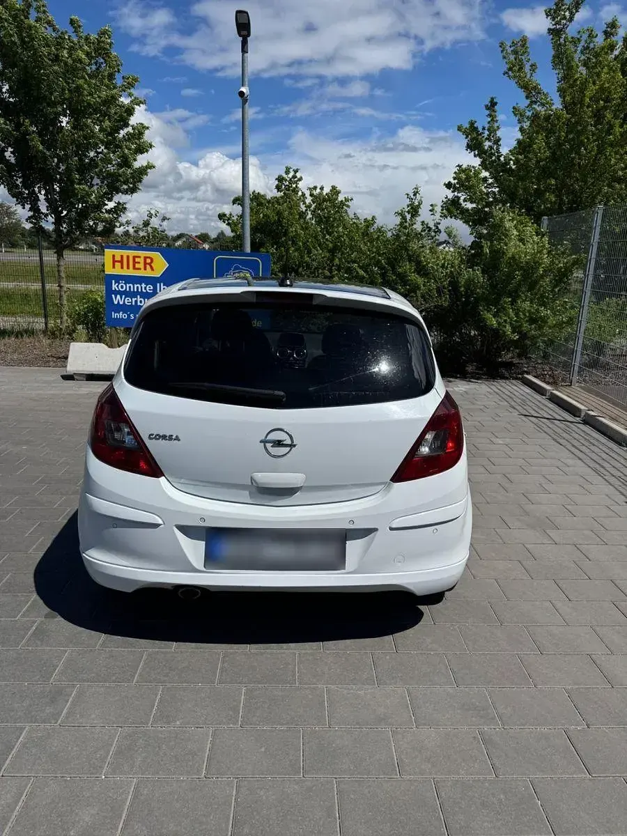 Gebraucht Opel Corsa OPC 101 PS (74 kW) 2010 Weiß Kleinwagen