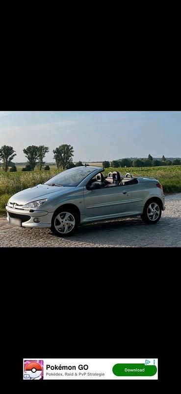 Gebraucht Peugeot 206 CC 109 PS (80 kW) 2003 Grau Cabrio