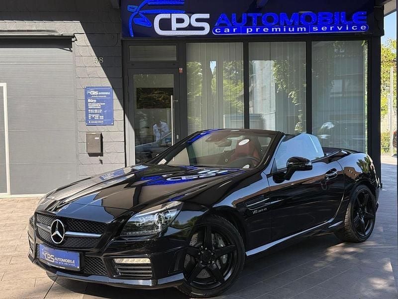 Gebraucht Mercedes SLK55 AMG AMG 421 PS (309 kW) 2014 Schwarz Cabrio