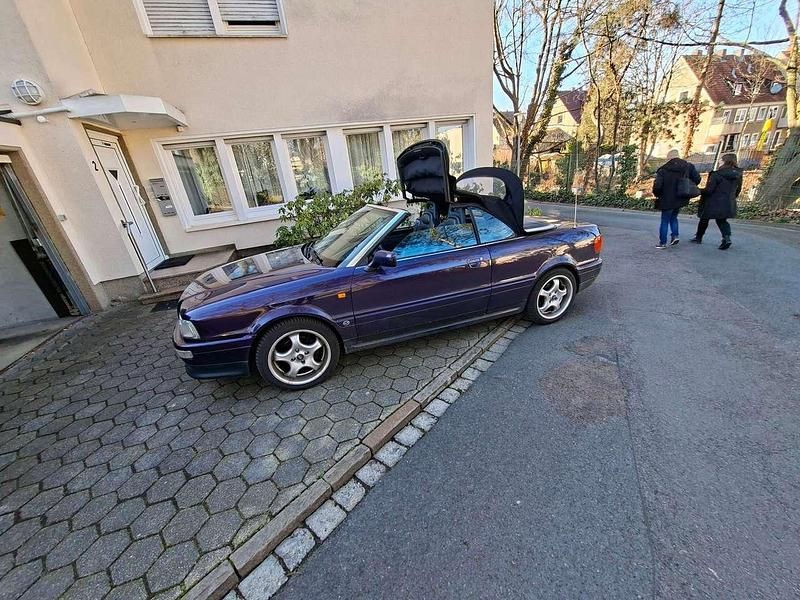 Gebraucht Audi Cabriolet 174 PS (127 kW) 1997 Violett Cabrio
