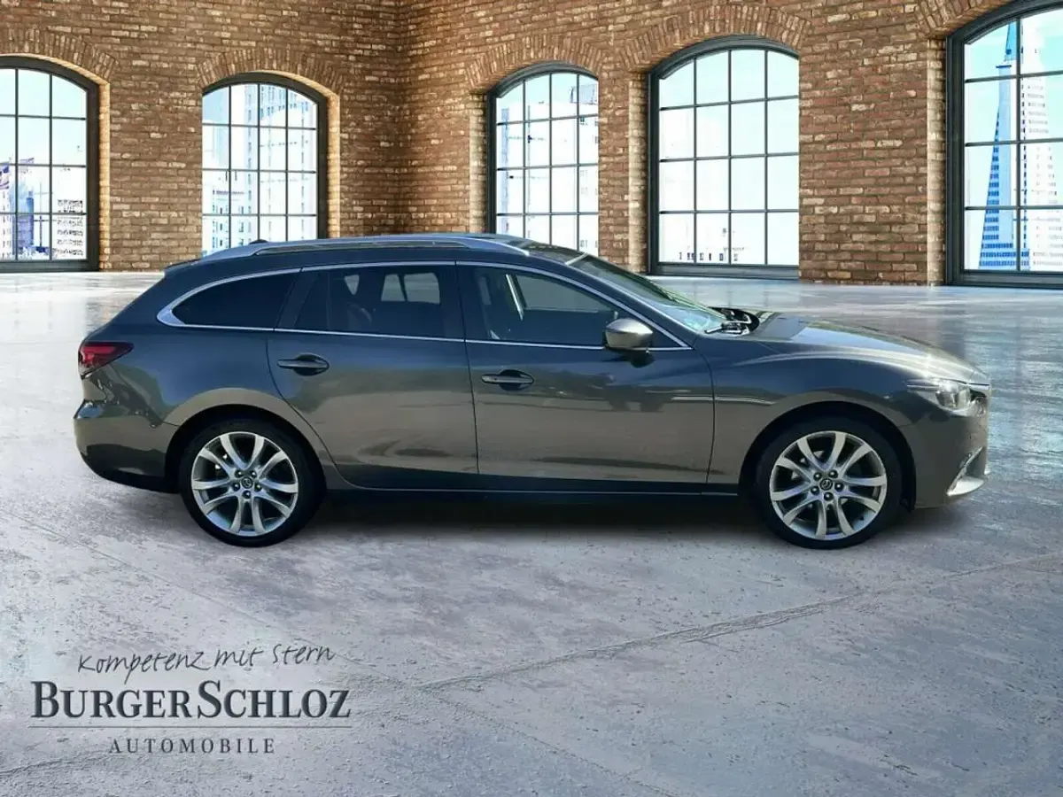 Gebraucht Mazda 6 Nakama 150 PS (110 kW) 2017 Matrixgrau metallic Kombi