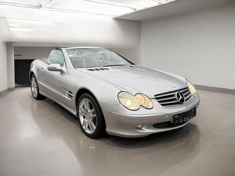 Gebraucht Mercedes SL500 306 PS (225 kW) 2002 Silber Cabrio