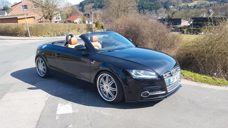 Schwarz Gebraucht 2008 Audi TT Cabrio | 6.600 € (Guter Preis) - Bild 1/4