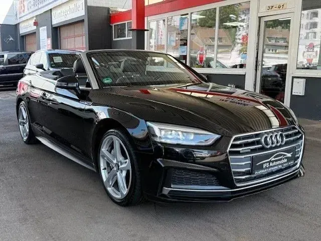 Gebraucht Audi A5 Cabriolet S-Line 252 PS (185 kW) 2017 Schwarz Cabrio
