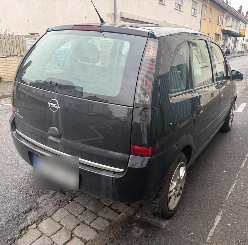 Gebraucht Opel Meriva 90 PS (66 kW) 2008 Schwarz Van / Kleinbus