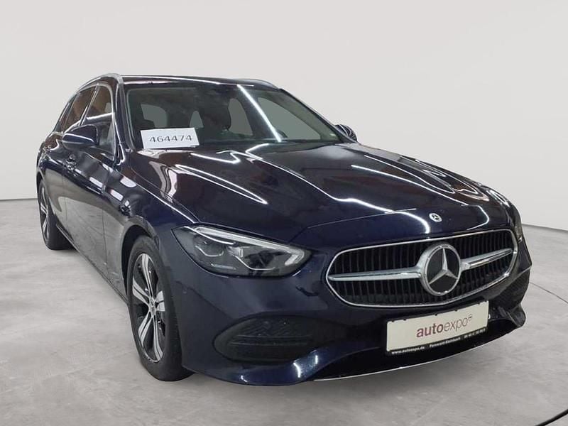 Cavansitblau metallic Gebraucht 2022 Mercedes C220 Avantgarde Kombi | 26.990 € (Guter Preis) - Bild 1/4