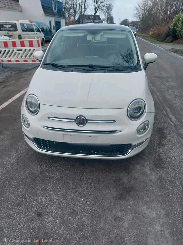 Weiß Gebraucht 2017 Fiat 500 Kleinwagen | 4.950 € (Guter Preis) - Bild 1/4