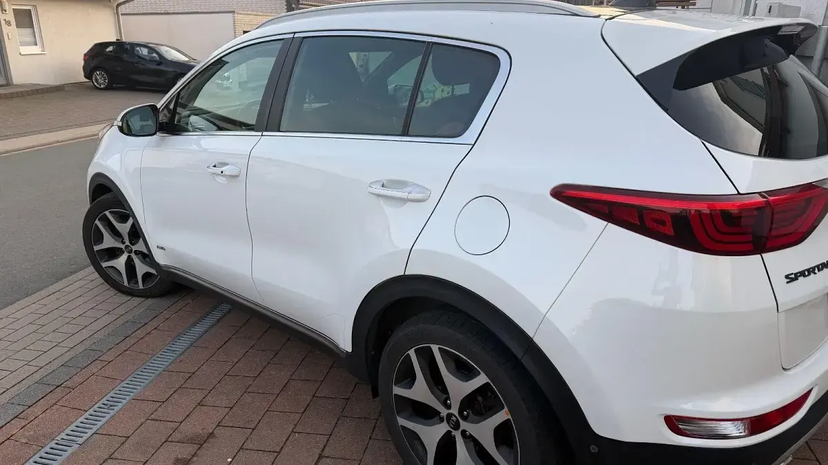 Gebraucht Kia Sportage GT-Line 185 PS (136 kW) 2017 Weiß SUV