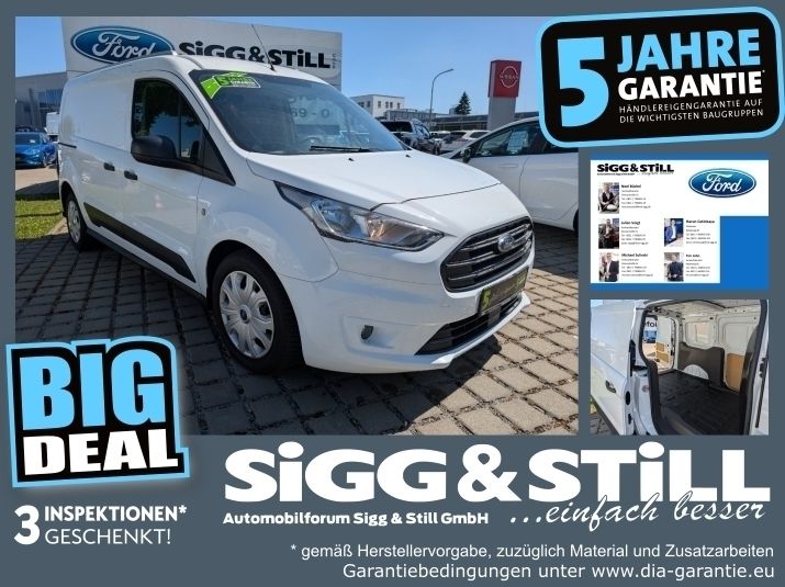 Frostweiß Gebraucht 2019 Ford Transit Trend Kleinwagen | 14.450 € (Guter Preis) - Bild 1/4