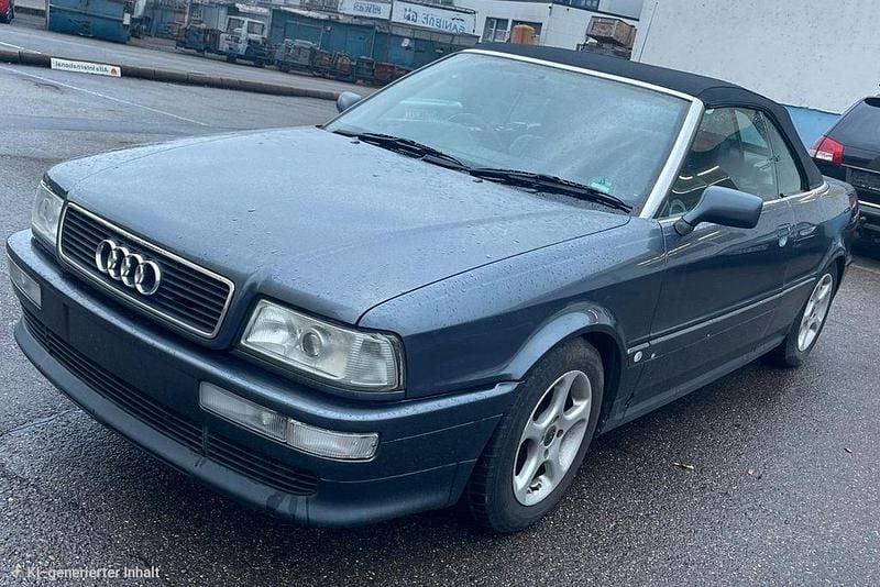 Gebraucht Audi Cabriolet 116 PS (85 kW) 1996 Blau Cabrio