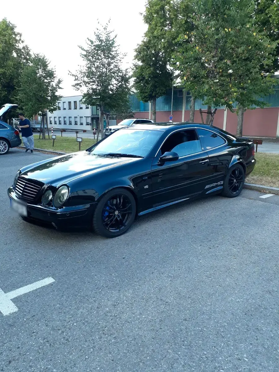 Gebraucht Mercedes CLK430 1998 Schwarz Coupé