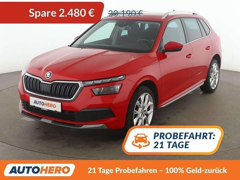 Gebraucht Skoda Kamiq Style 116 PS (85 kW) 2020 Rot SUV