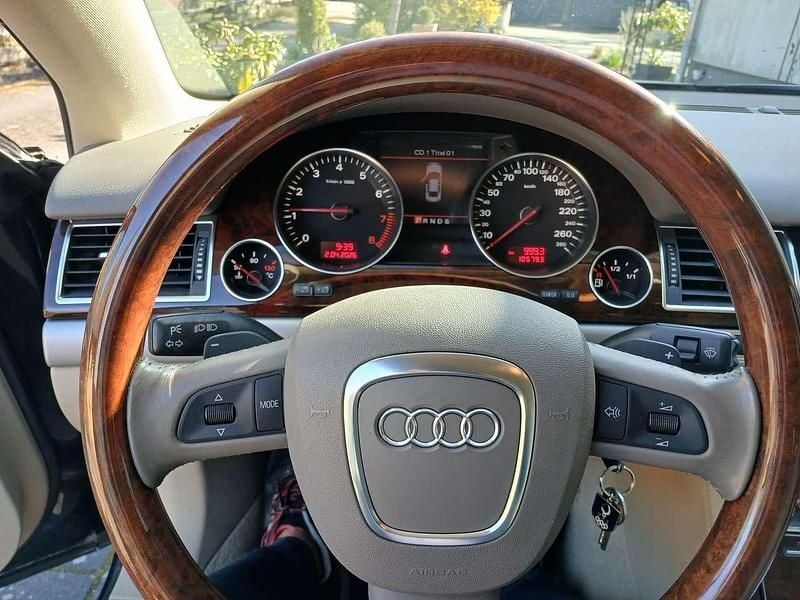 Gebraucht Audi A8L 349 PS (256 kW) 2007 Schwarz Limousine