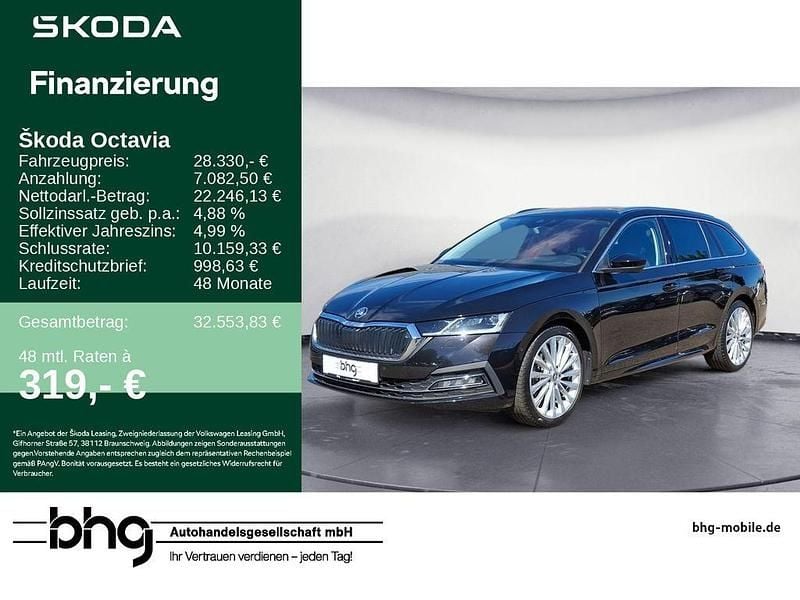 Blackmagic perleffekt Gebraucht 2022 Skoda Octavia Style Kombi | 28.330 € (Fairer Preis) - Bild 1/4