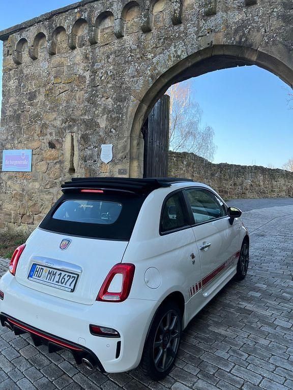 Gebraucht Abarth 500C 145 PS (106 kW) 2020 Weiß Cabrio