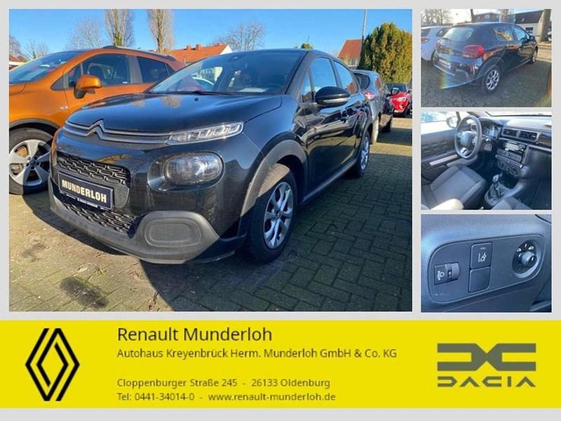 Lackierung schwarz perla nera/ Gebraucht 2017 Citroën C3 Feel Kleinwagen | 8.490 € (Etwas zu teuer) - Bild 1/4