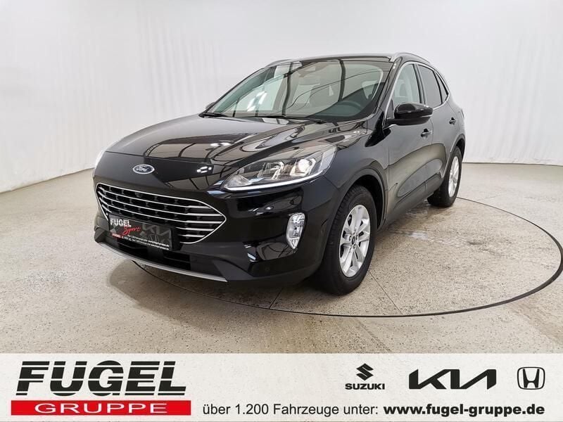 Obsidianschwarz metallic Gebraucht 2020 Ford Kuga Titanium SUV | 23.499 € (Guter Preis) - Bild 1/4