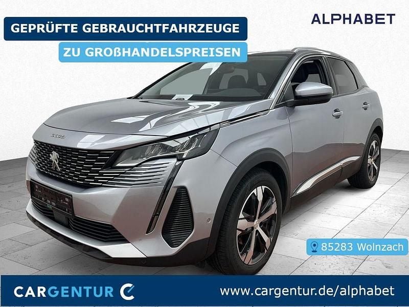Artense silber (metallic) Gebraucht 2021 Peugeot 3008 Allure SUV | 18.197 € (Fairer Preis) - Bild 1/2