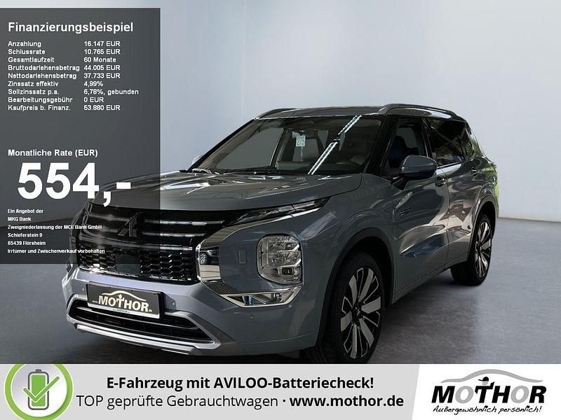 Mondsteingrau Gebraucht 2025 Mitsubishi Outlander P-HEV Top SUV | 53.825 € - Bild 1/4