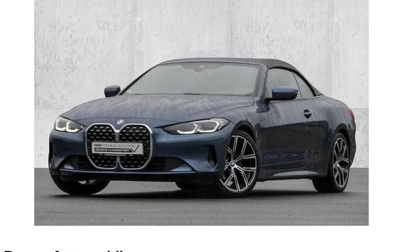 Blau Gebraucht 2021 BMW 420 Sport Line Cabrio | 36.470 € (Fairer Preis) - Bild 1/4