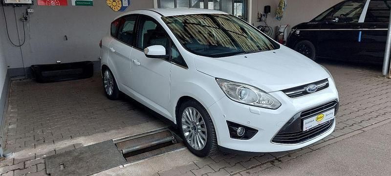 Gebraucht Ford C-MAX Titanium 140 PS (102 kW) 2012 Weiß Van / Kleinbus