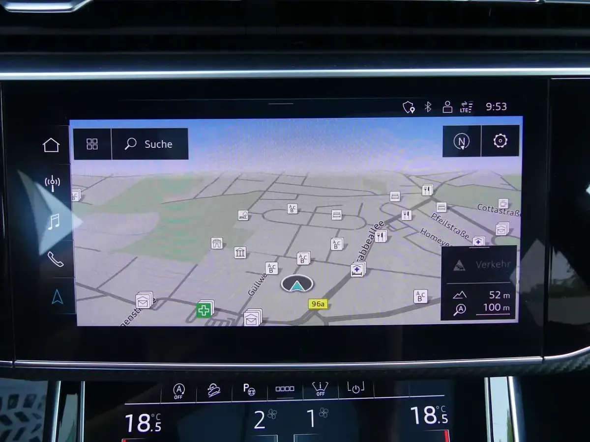 Gebraucht Audi RS Q8 Ambiente 600 PS (441 kW) 2021 Orcaschwarz metallic (metallic) SUV