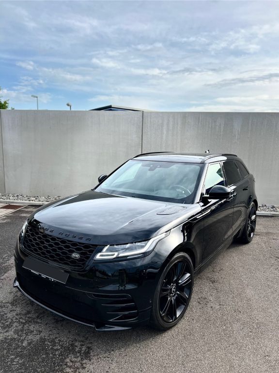 Schwarz Gebraucht 2018 Land Rover Range Rover Velar HSE Dynamic SUV | 32.500 € (Etwas zu teuer) - Bild 1/4