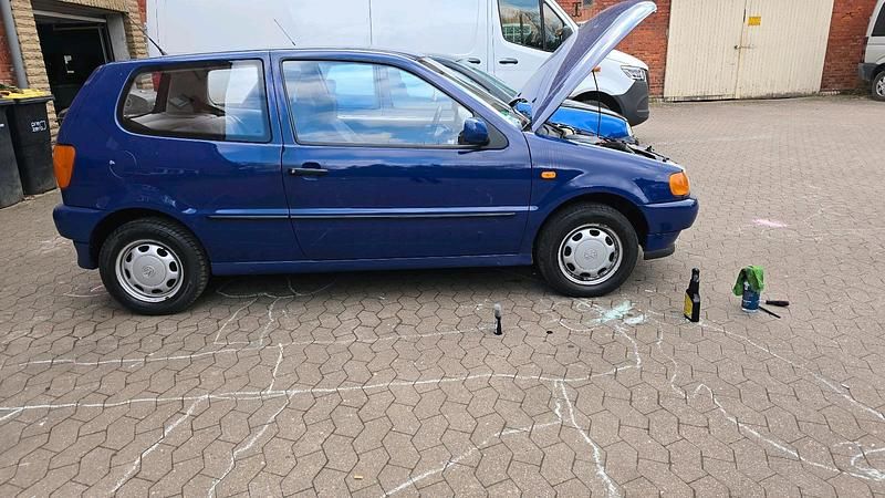 Gebraucht VW Polo 54 PS (39 kW) 1995 Blau Kleinwagen