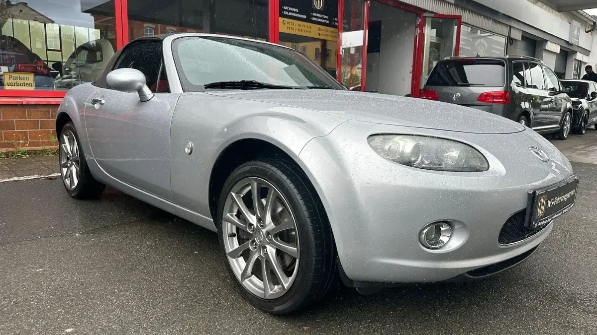 Gebraucht Mazda MX5 126 PS (92 kW) 2008 Silber Cabrio