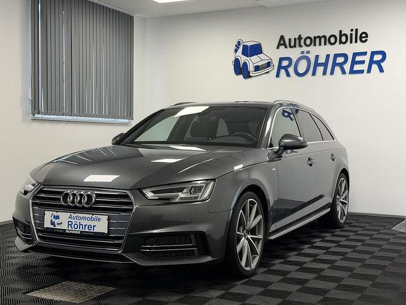 Daytonagrau perleffekt Gebraucht 2017 Audi A4 S-Line Kombi | 20.950 € (Teuer) - Bild 1/4