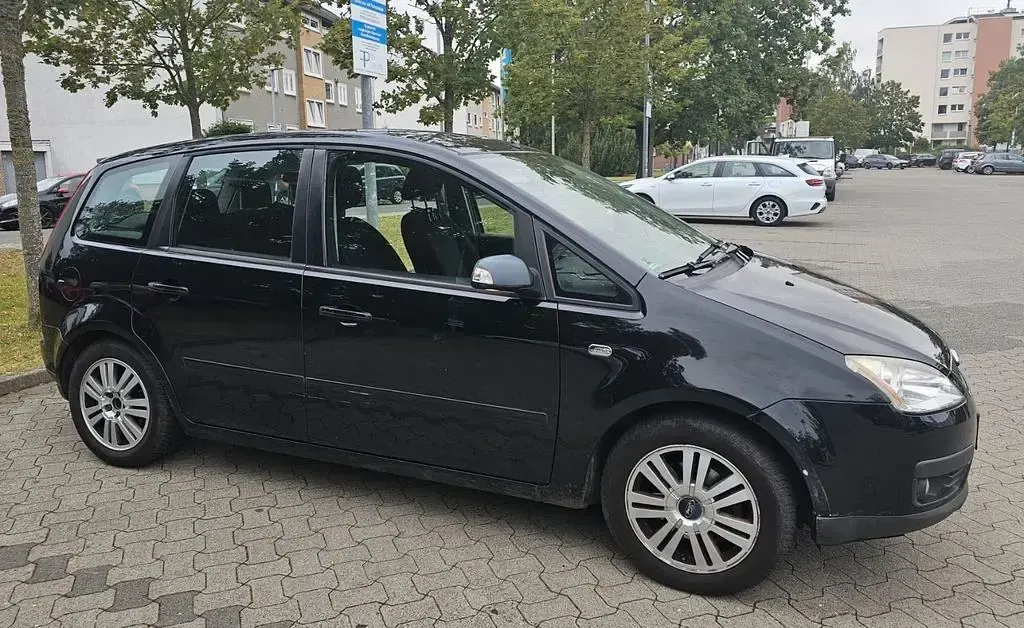 Gebraucht Ford C-MAX Ghia 116 PS (85 kW) 2005 Schwarz Van / Kleinbus