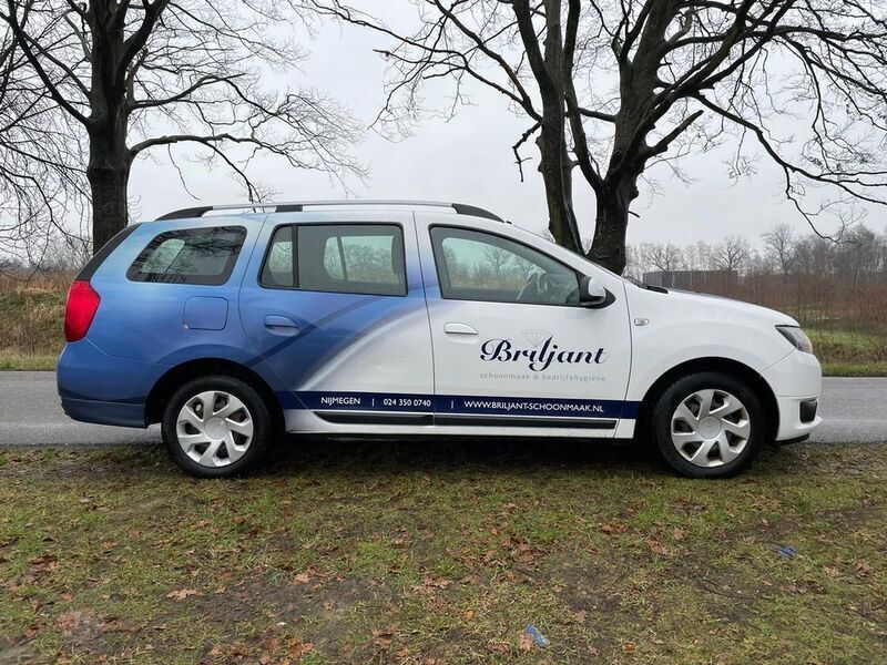 Gebraucht Dacia Logan MCV Lauréate 90 PS (66 kW) 2014 Weiß Van / Kleinbus
