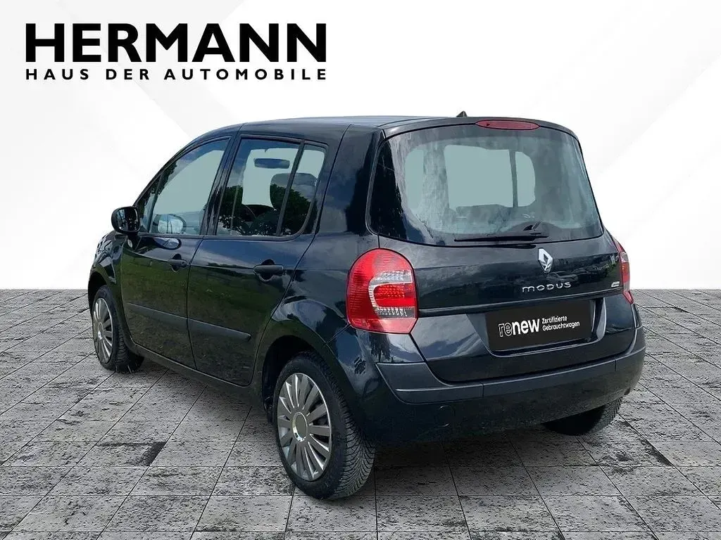 Gebraucht Renault Modus Avantage 75 PS (55 kW) 2008 Perlmuttschwarz (schwarz) Van / Kleinbus