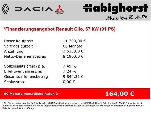 Gebraucht Renault Clio V Zen 91 PS (66 kW) 2021 Grau Kleinwagen